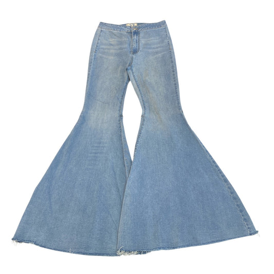 Jeans Flared By We The Free In Blue Denim, Size:4