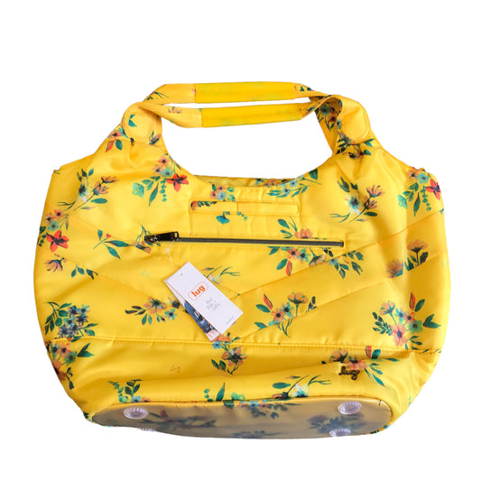 YELLOW HANDBAG by LUG Size:LARGE