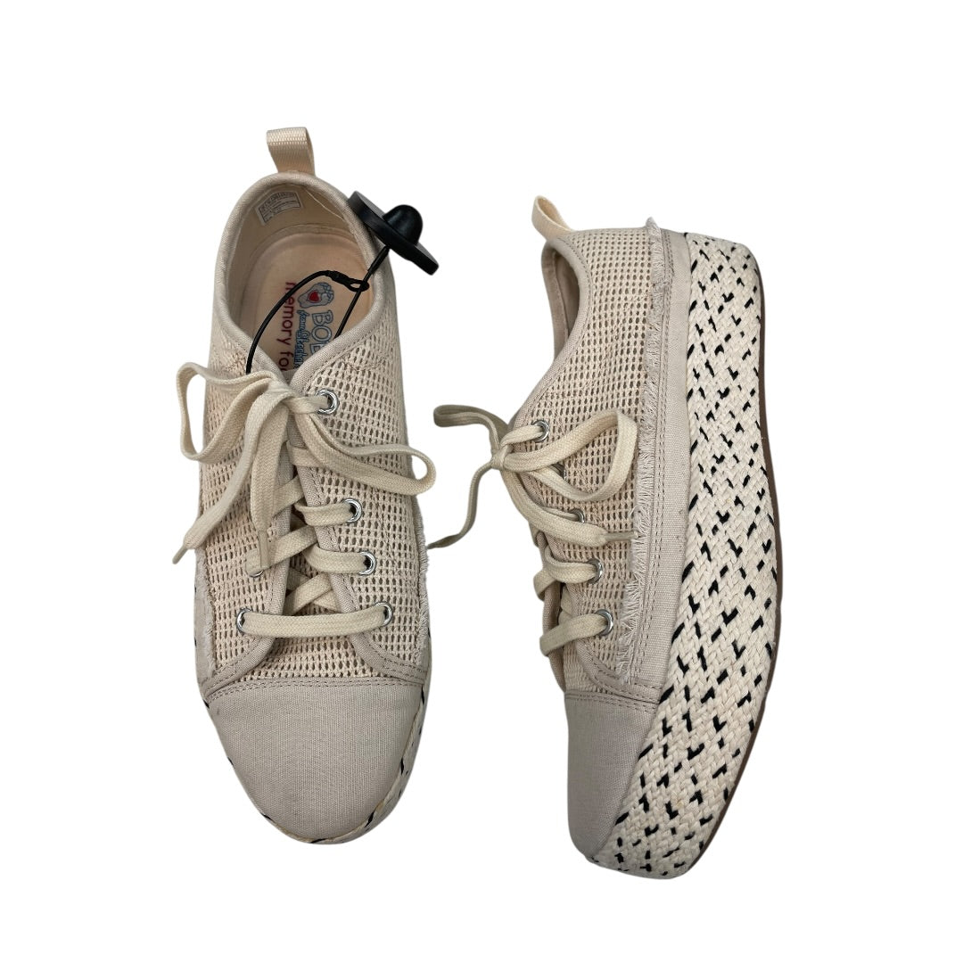 Shoes Sneakers By Bobs In Tan, Size:9