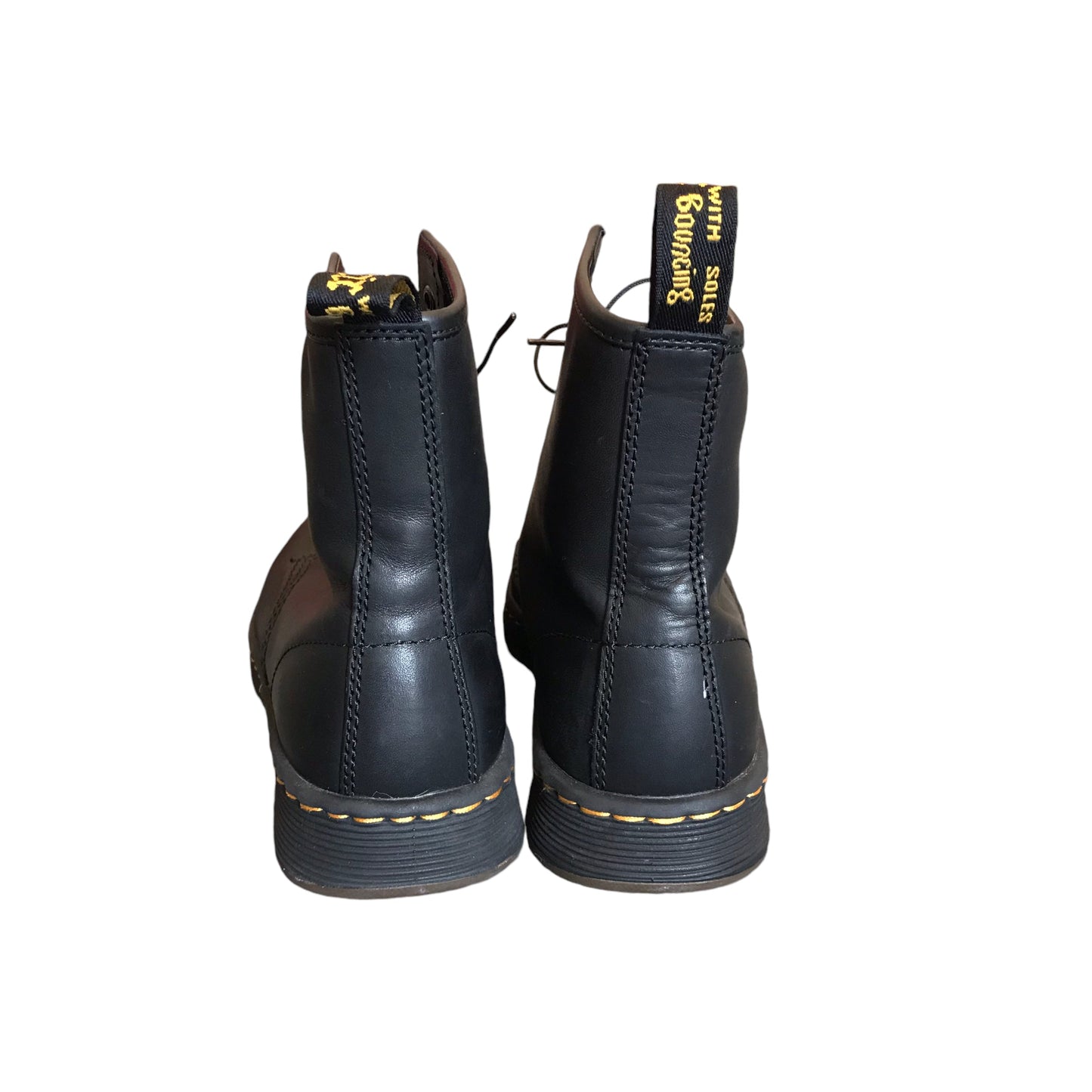 Boots Ankle Flats By Dr Martens In Black, Size:6