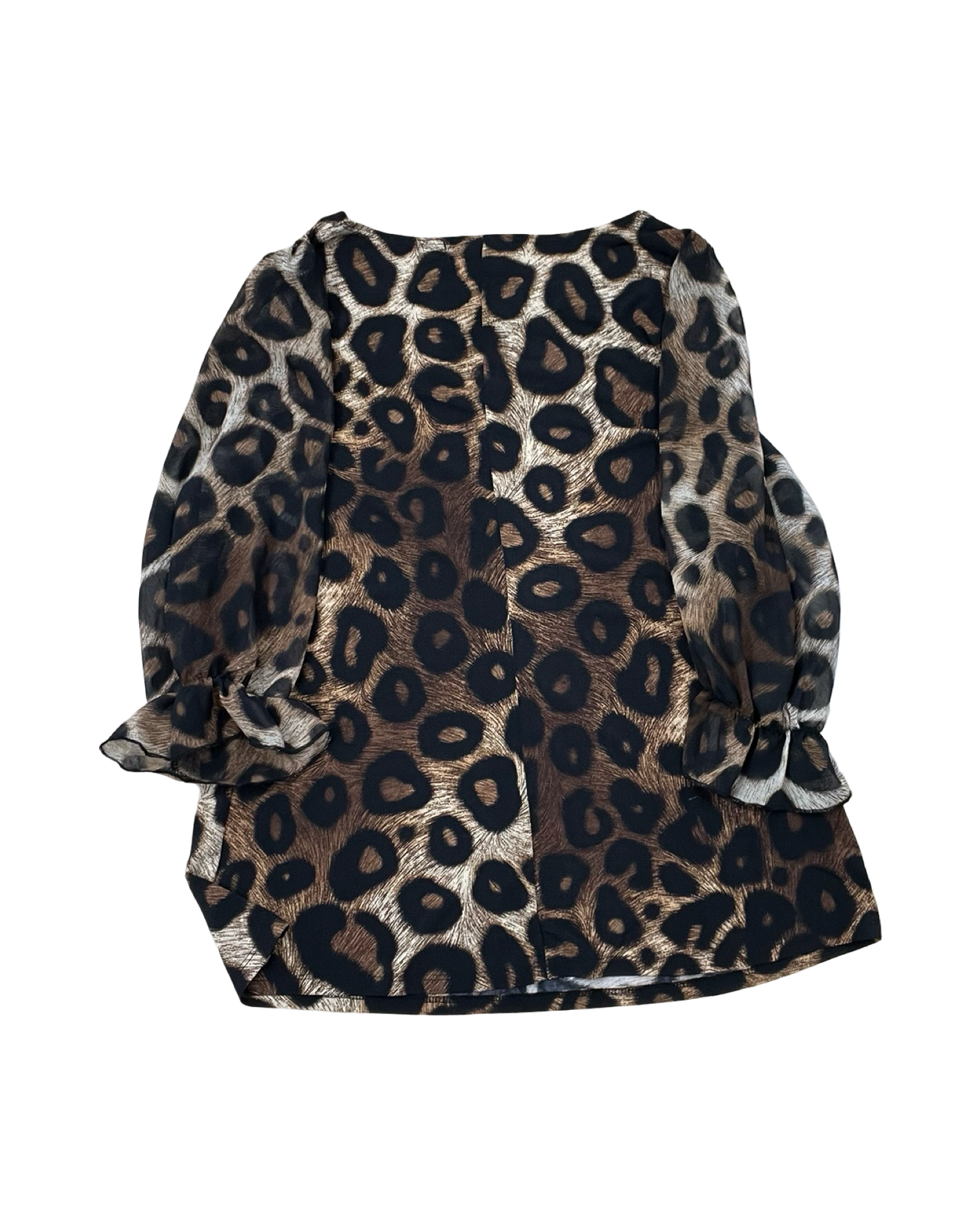 Top Ss By Clothes Mentor In Animal Print, Size:M