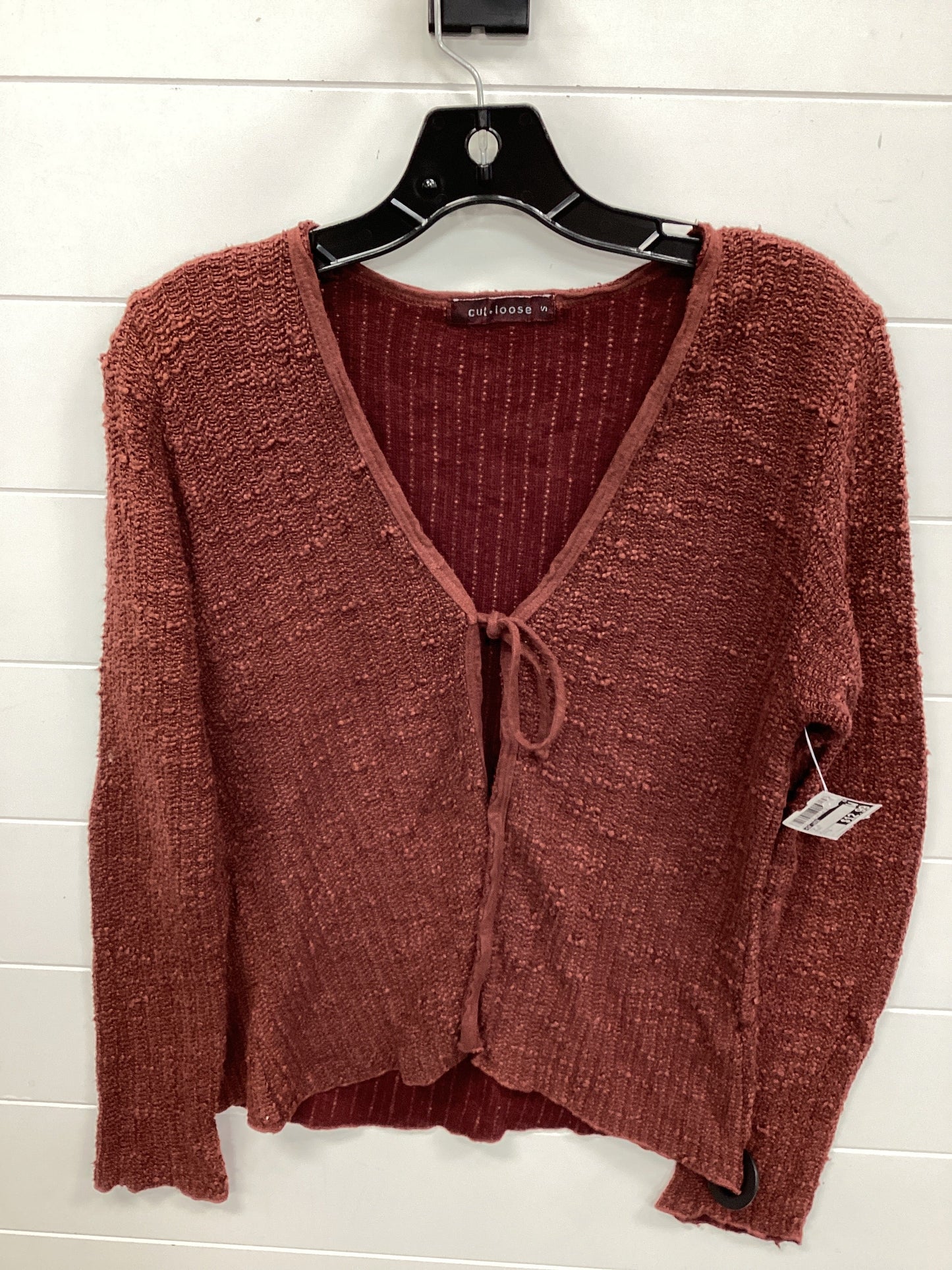 Top Ls By Cut Loose In Brown, Size:S