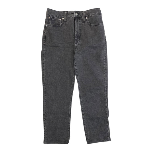 Jeans Boyfriend By Madewell In Black Denim, Size:4