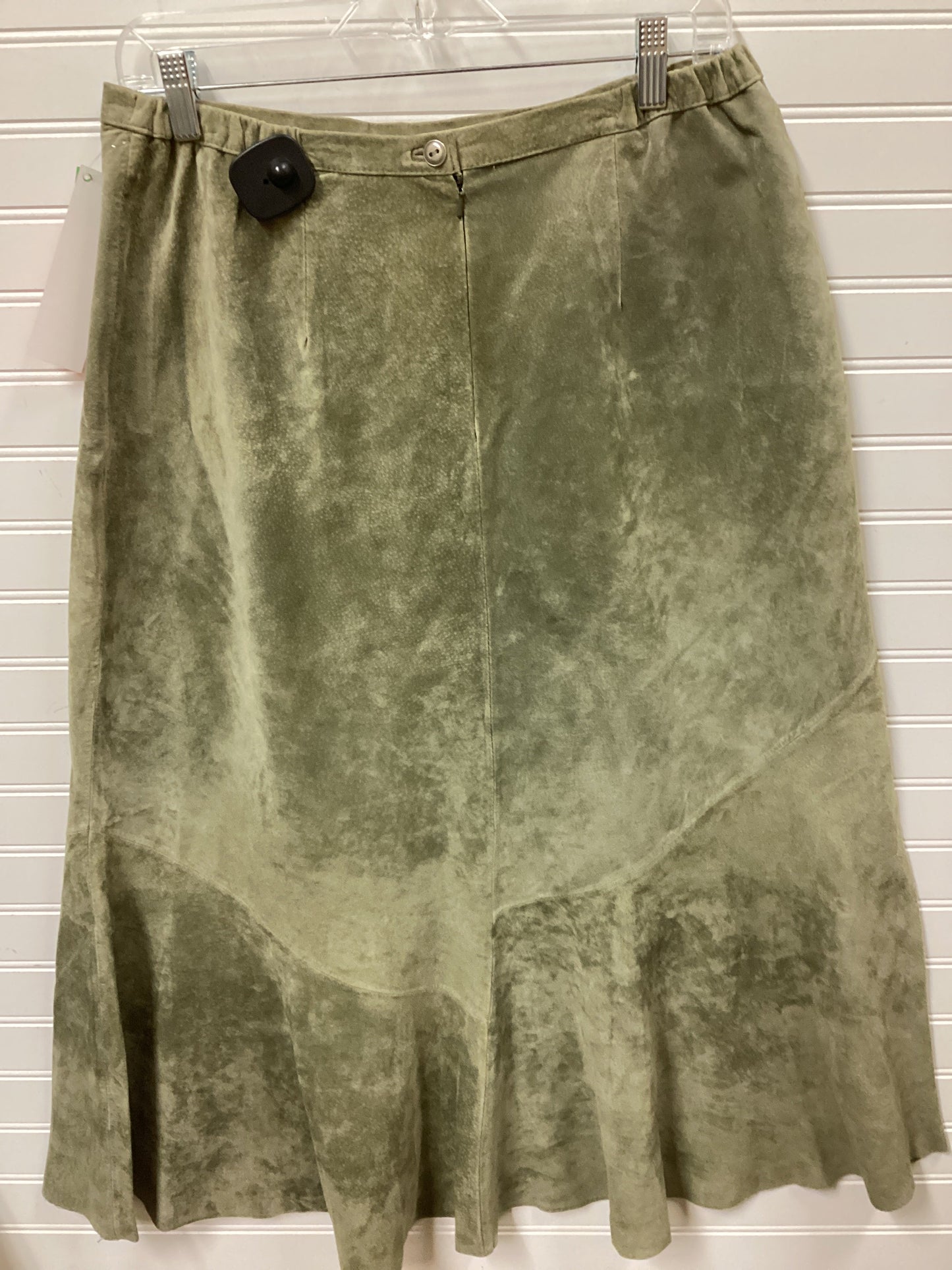 Skirt Maxi By Chicos In Green, Size:L