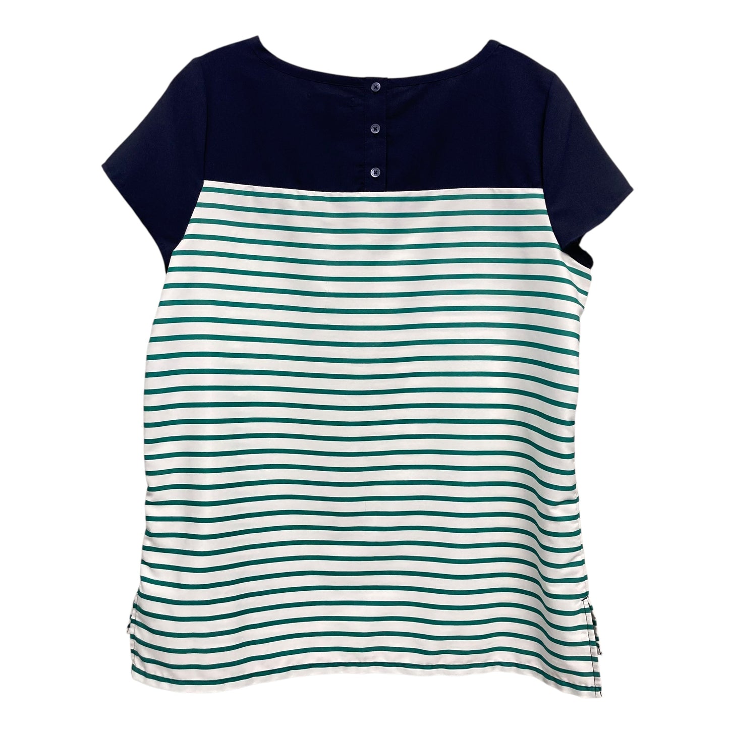 Top Ss By Gap In Green & White, Size:S