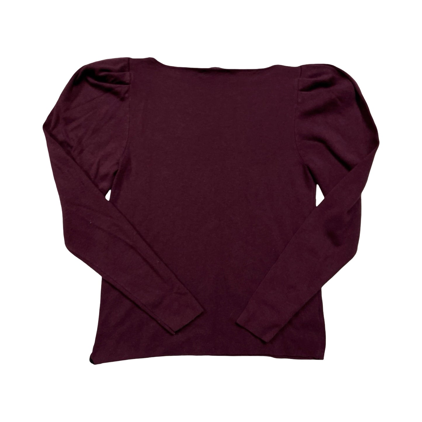 Sweater By Ann Taylor In Purple, Size:M