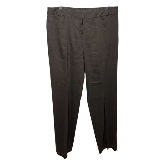 Linen Blend Pants Other By Eileen Fisher In Brown, Size: M