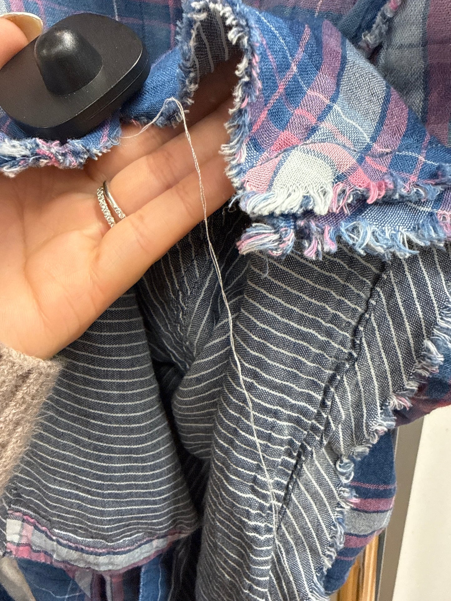 Top Long Sleeve By We The Free In Blue, Size: S