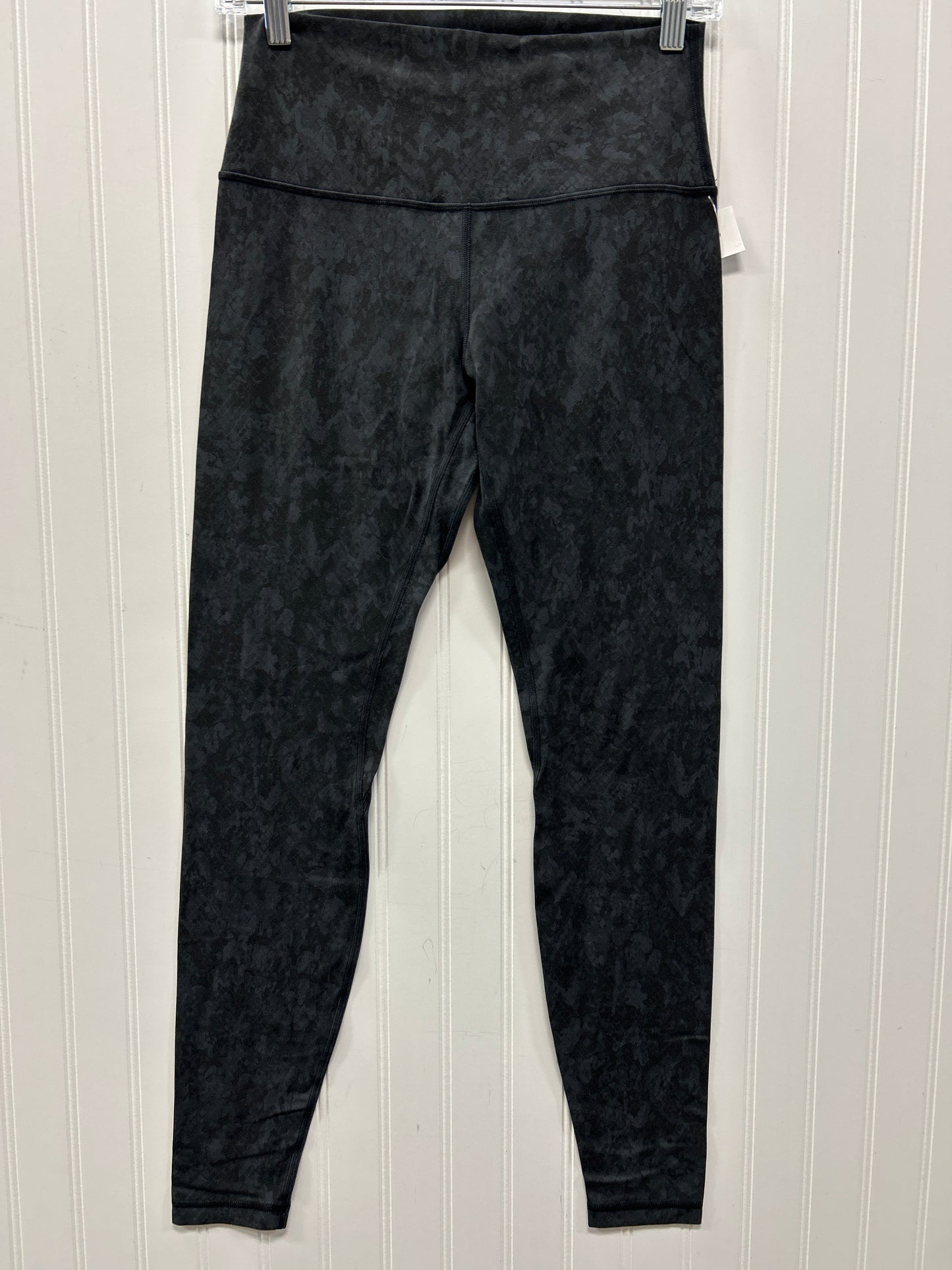 Athletic Leggings By Lululemon In Grey, Size:8