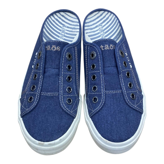Shoes Sneakers By Taos In Blue, Size:7