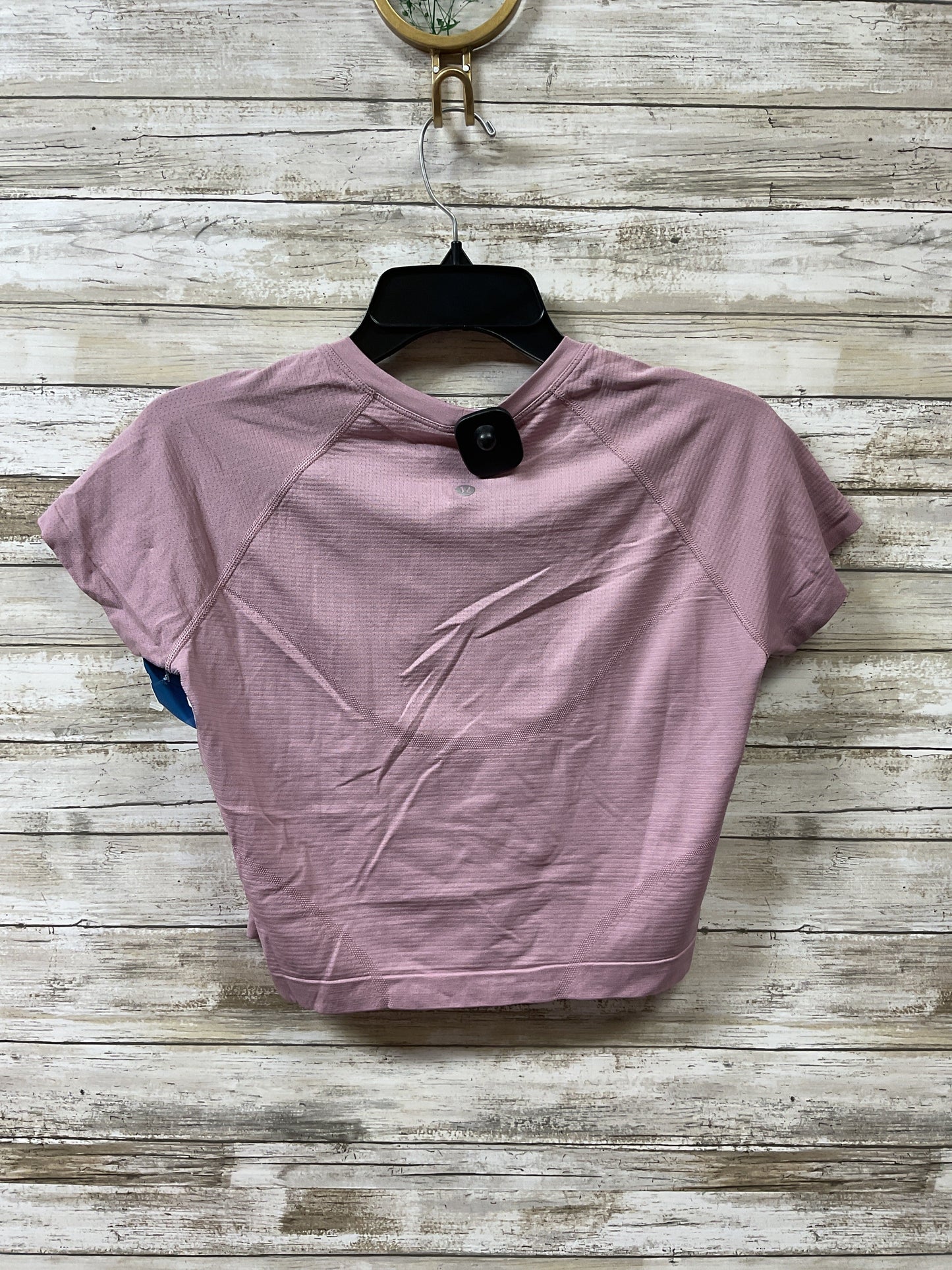 Athletic Top Ss By Lululemon In Purple, Size:10