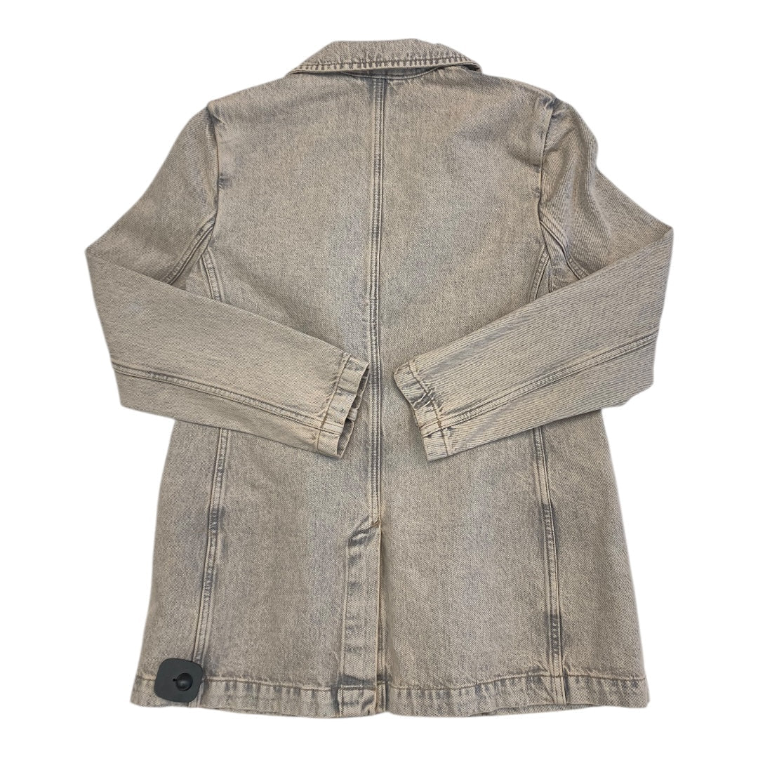 Jacket Luxury Designer By All Saints In Grey, Size:6