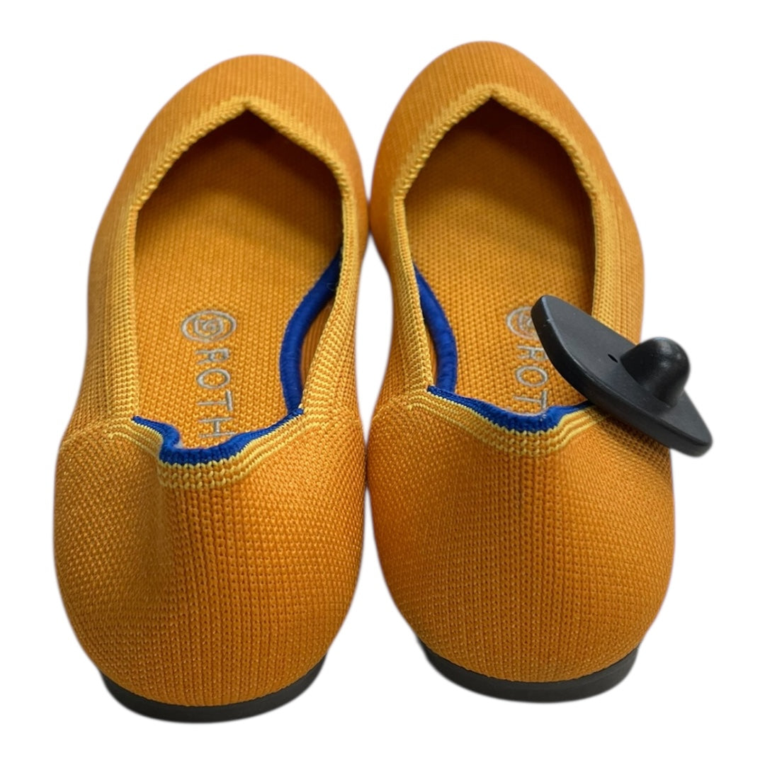 Shoes Designer By Rothys In Yellow, Size:8