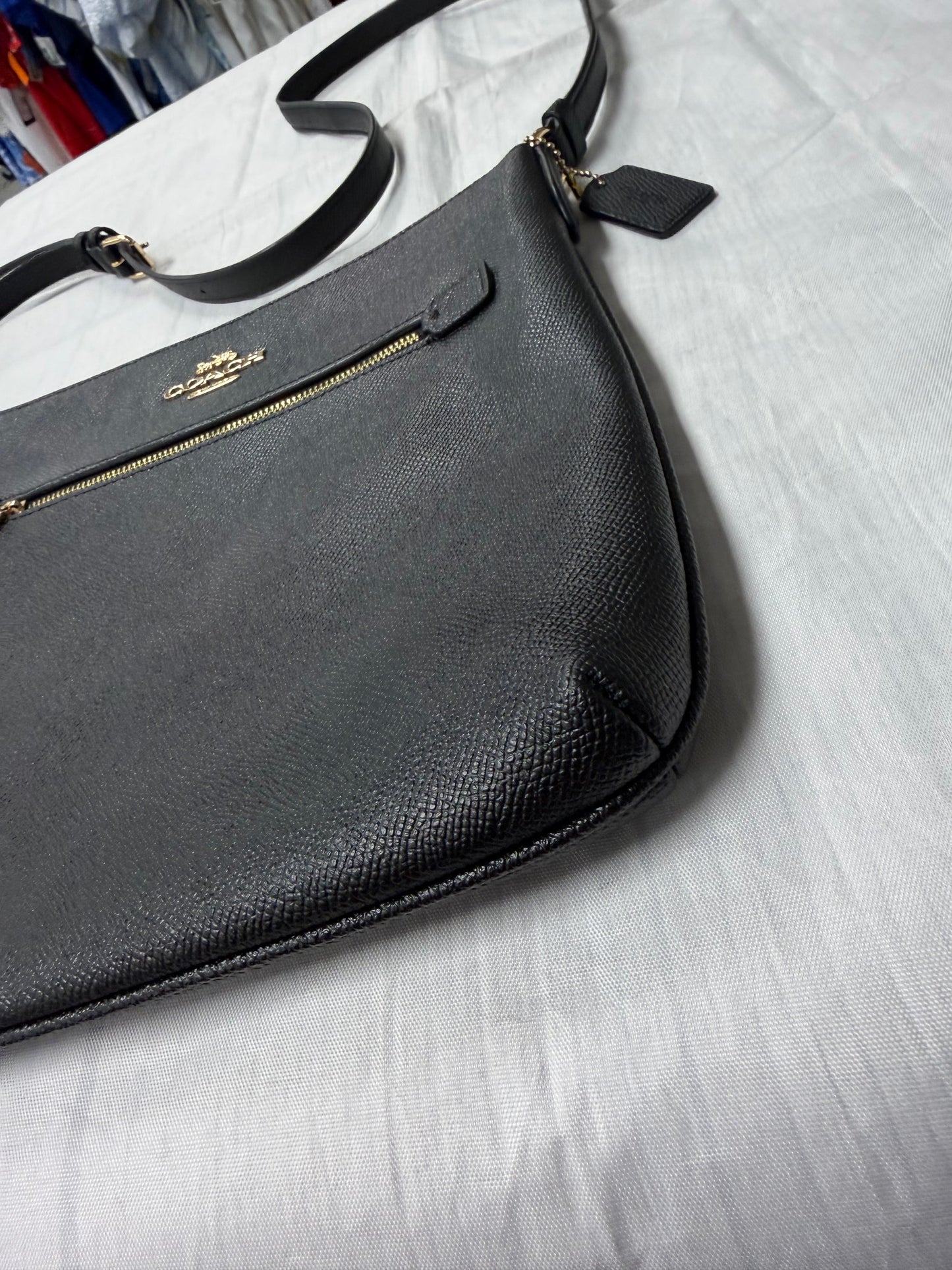 Crossbody Designer By Coach In Black, Size:Medium