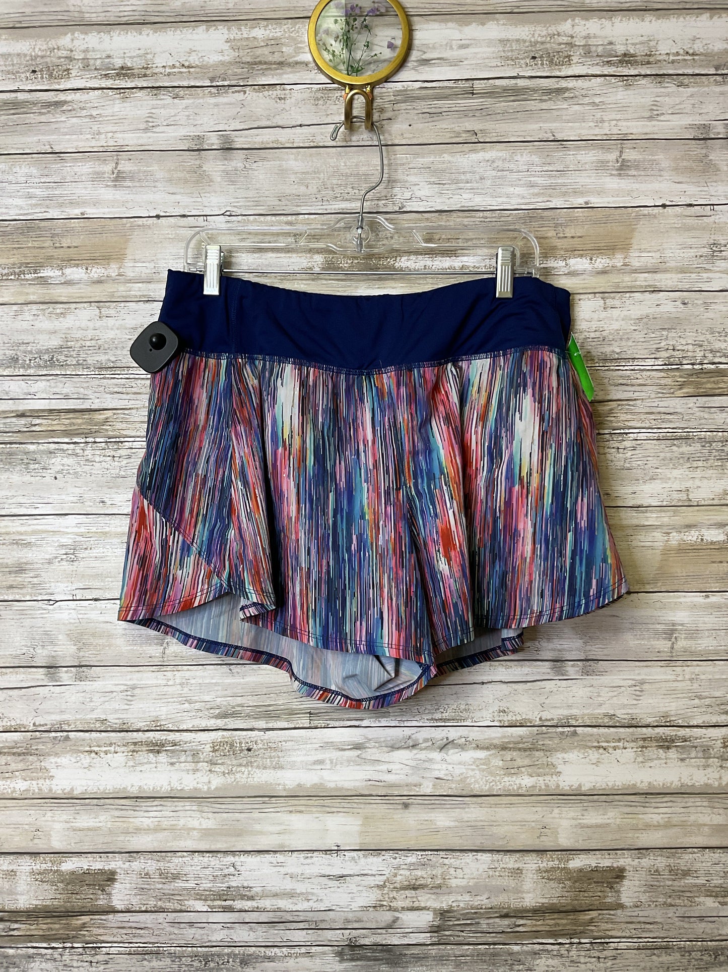 Athletic Skort By Zelos In Blue & Pink, Size:Xl