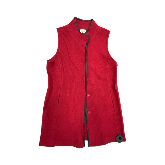 Vest Other By Chicos In Red, Size:M