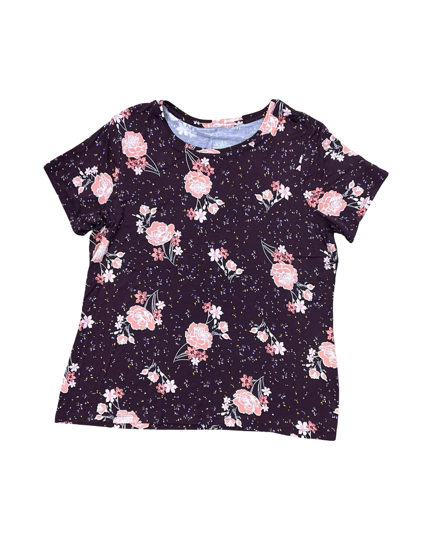 Top Ss By Apt 9 In Purple, Size:Xl