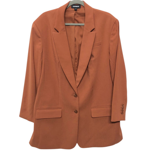 Blazer By Express In Orange, Size:L