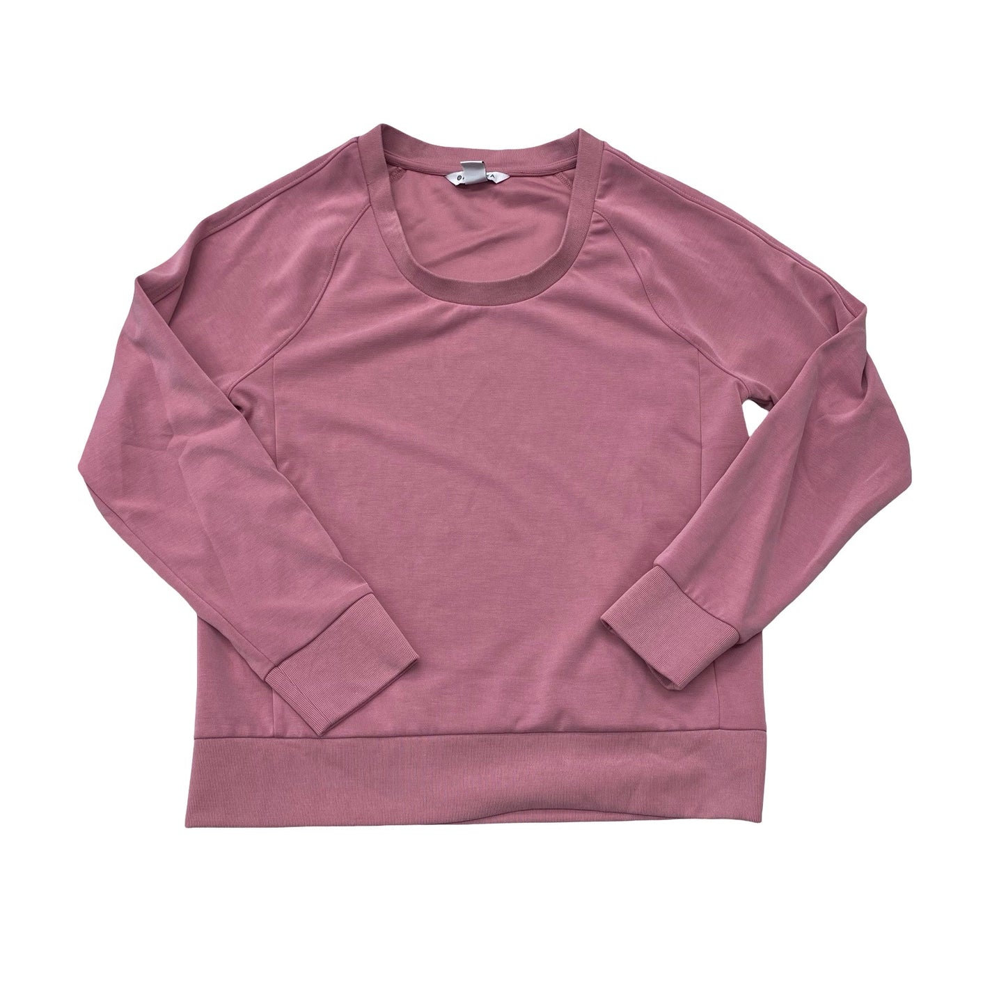 Athletic Top Ls Crewneck By Athleta In Pink, Size:S