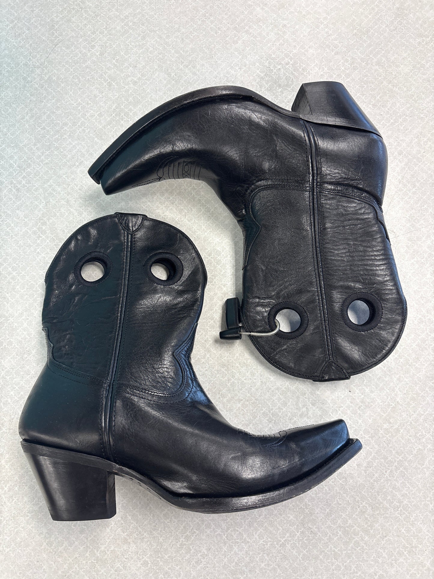 Boots Western By Clothes Mentor In Black, Size:9.5