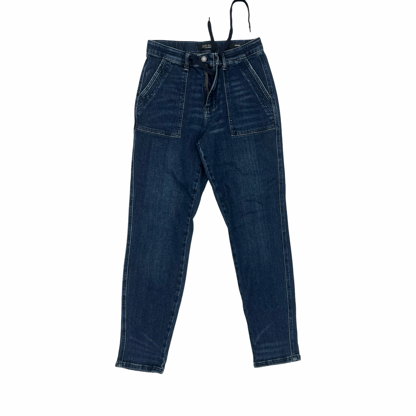 Jeans Straight By Judy Blue In Blue Denim, Size:8