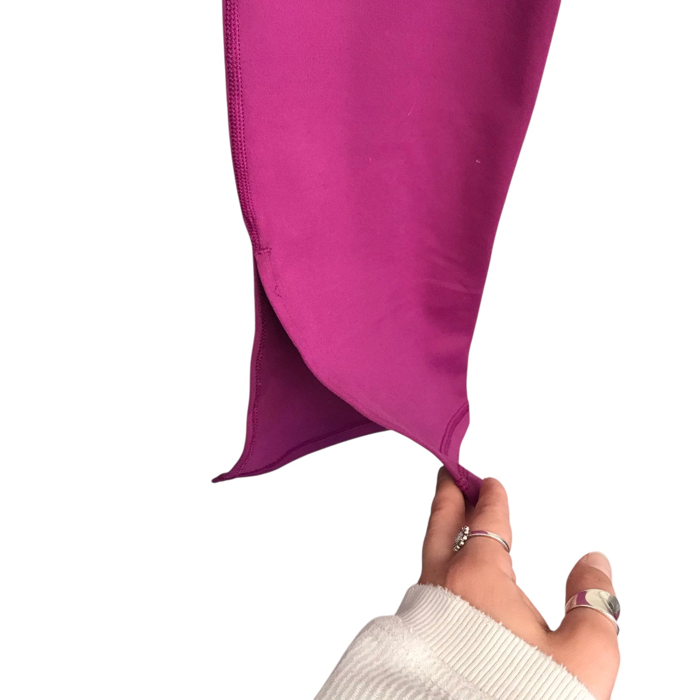 Athletic Leggings By Fabletics In Magenta, Size:M