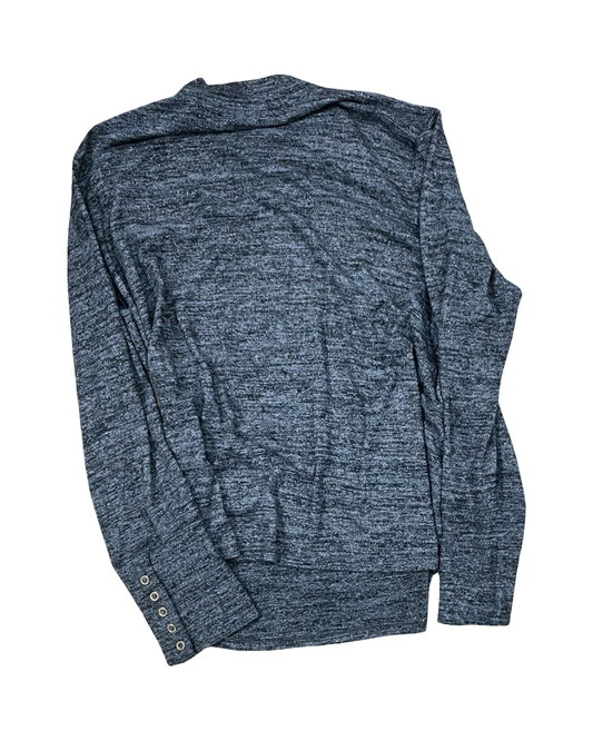 Top Ls By Rafaella In Grey, Size:1X