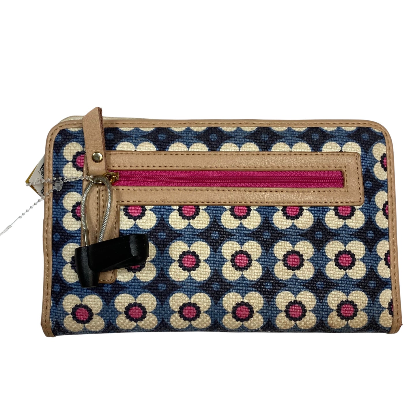 Wallet Designer By Spartina In Blue Denim, Size:Medium