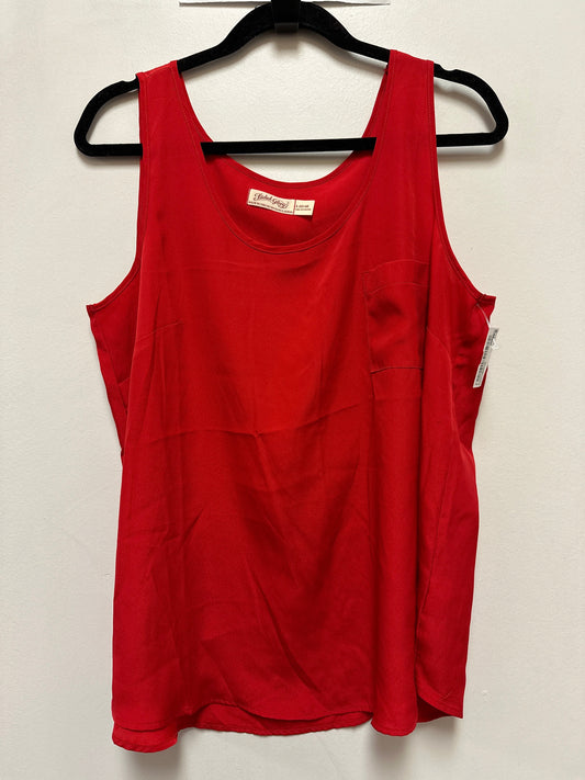 Tank Top By Faded Glory In Red, Size:L