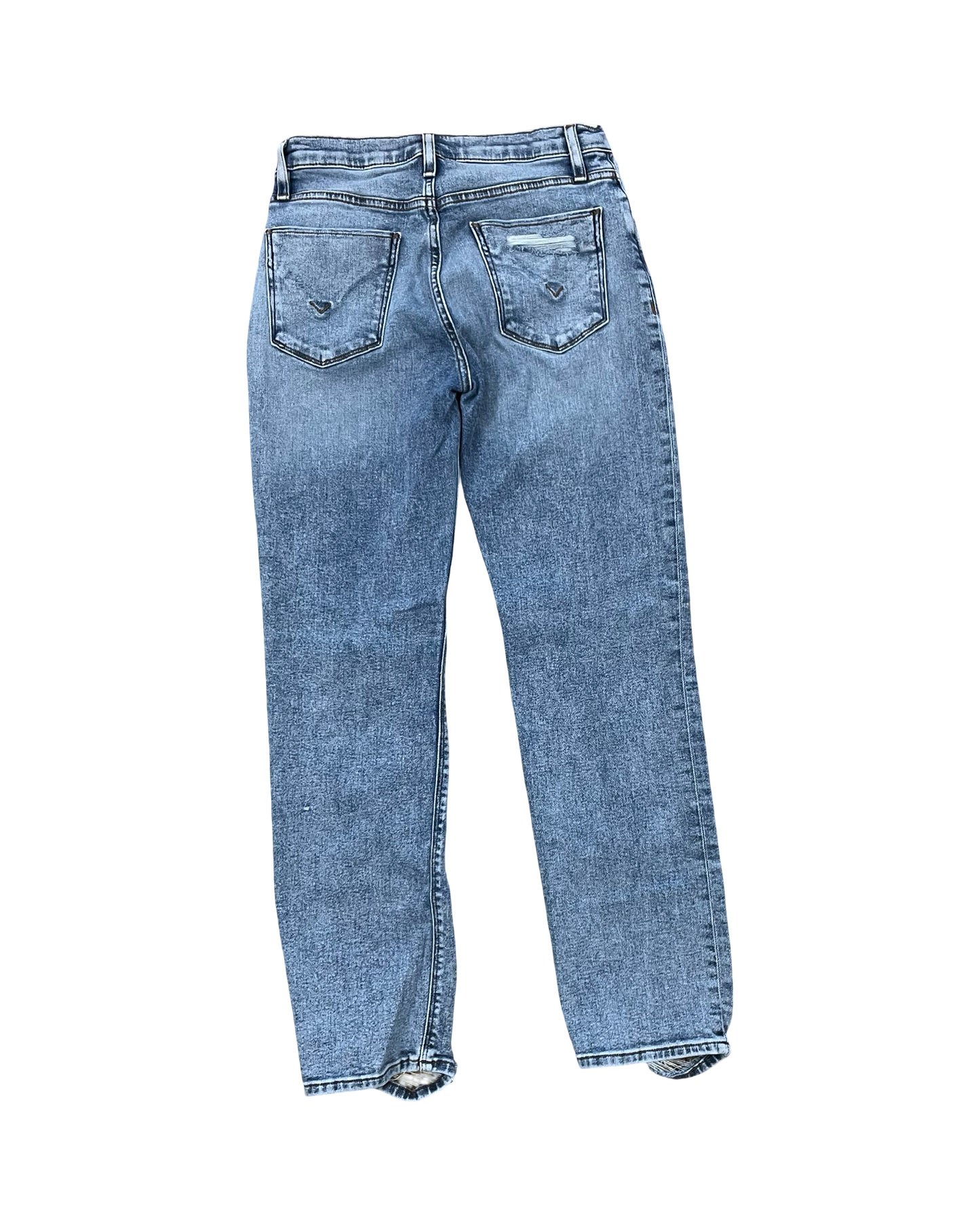 Jeans Straight By Hudson In Blue Denim, Size:2
