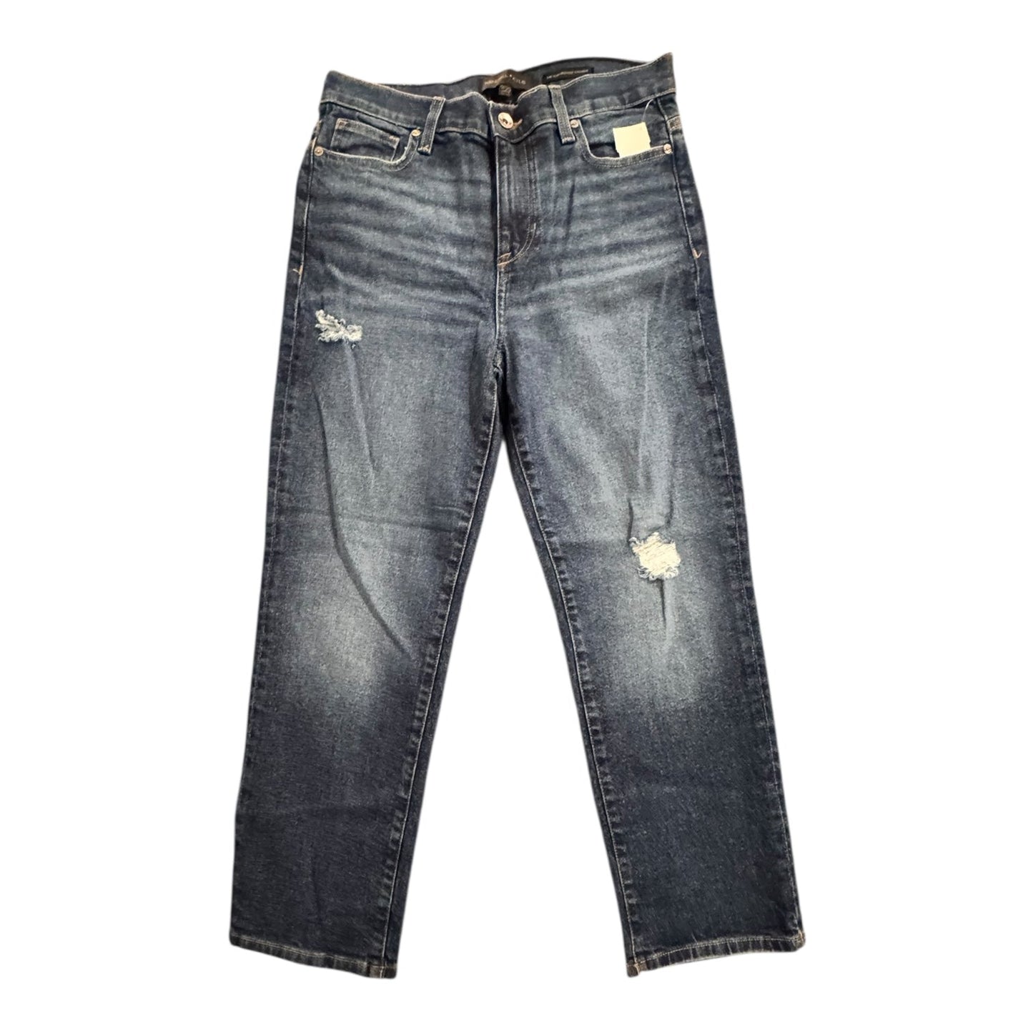 Jeans Straight By Kendall + Kylie In Blue Denim, Size:8