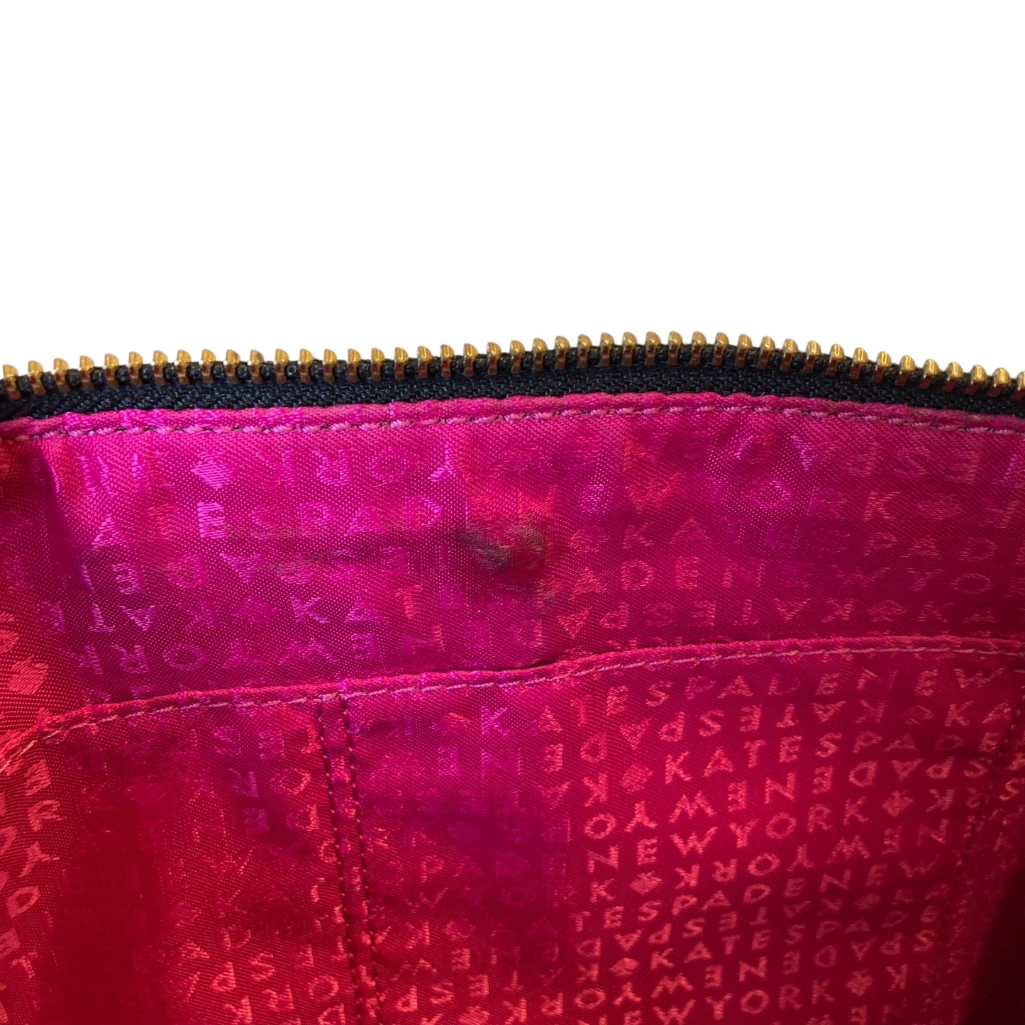 Crossbody Designer By Kate Spade In Black & Cream, Size:Medium