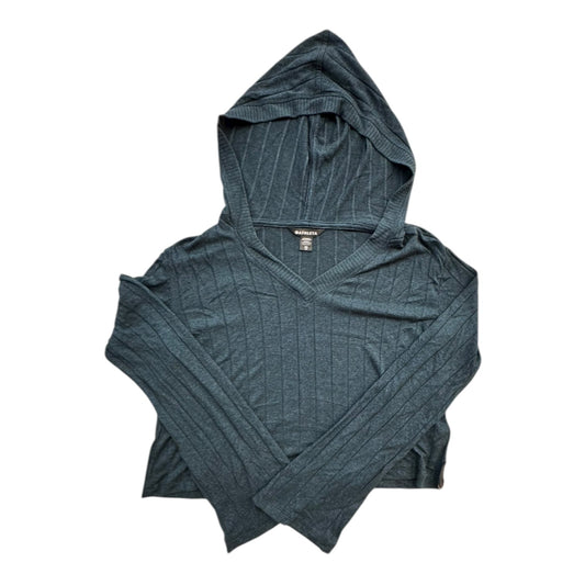 Athletic Top Ls Hoodie By Athleta In Blue, Size:Xs
