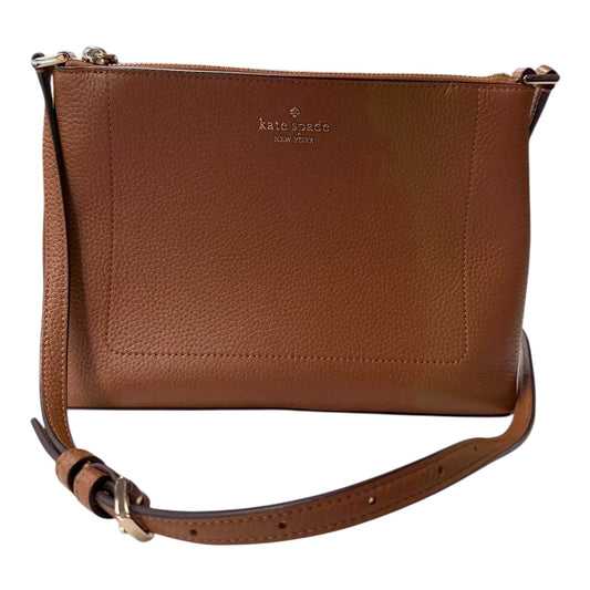 Crossbody Designer By Kate Spade In Brown, Size:Medium