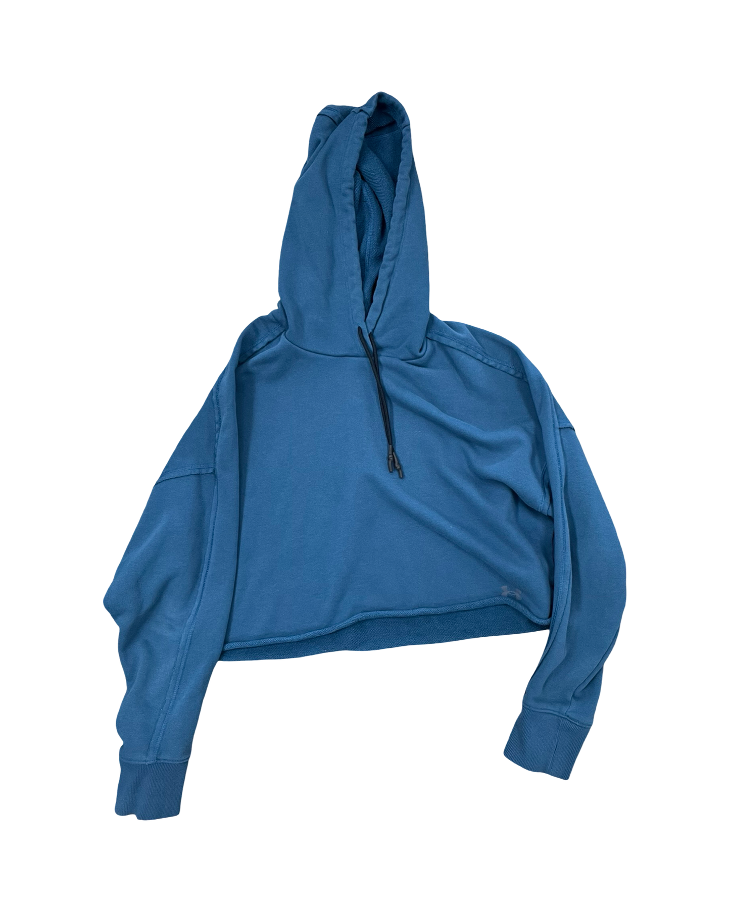 Athletic Sweatshirt Hoodie By Under Armour In Blue, Size:M