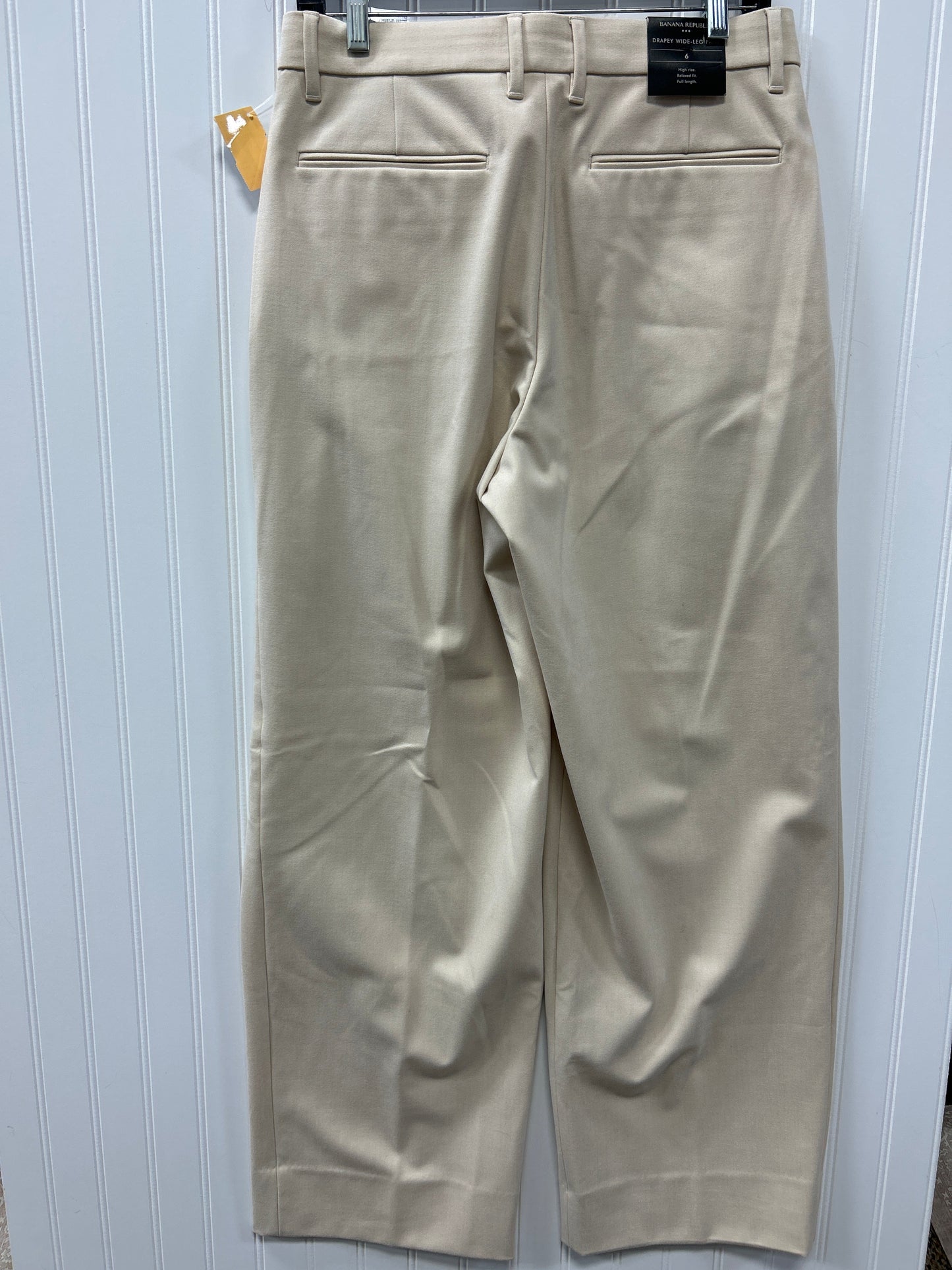 Pants Dress By Banana Republic In Cream, Size:6