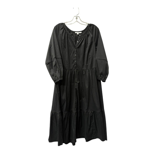 Dress Casual Maxi By Chicos In Black, Size:S