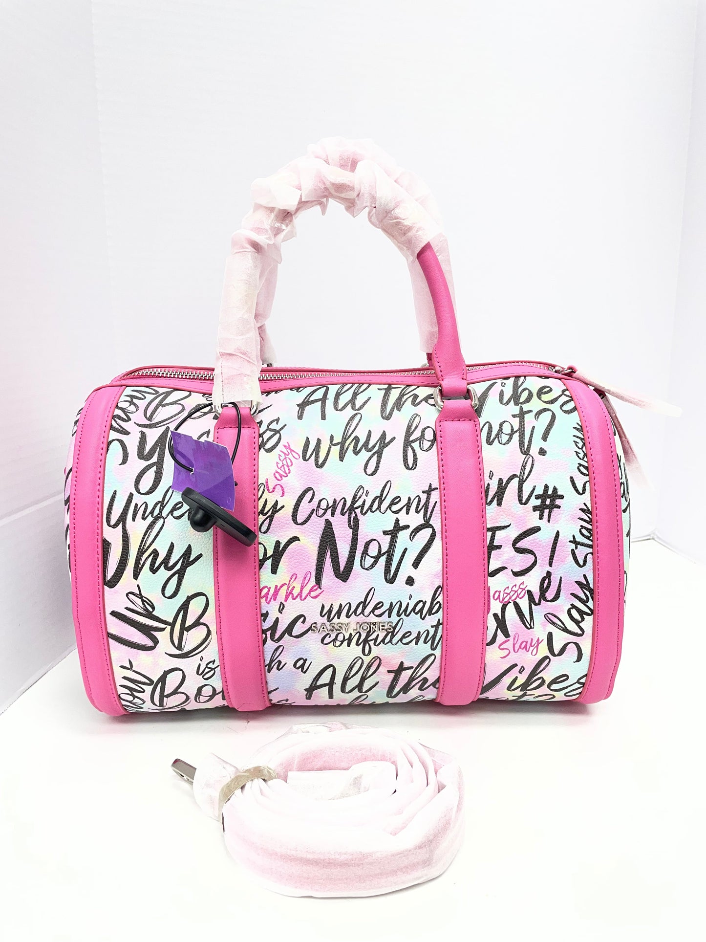 Handbag Leather By Cmb, Size: Large
