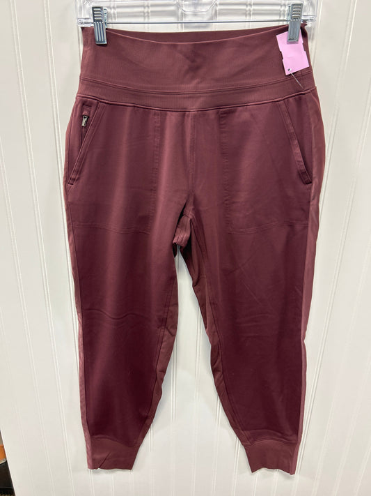 Athletic Pants By Athleta In Maroon, Size:S