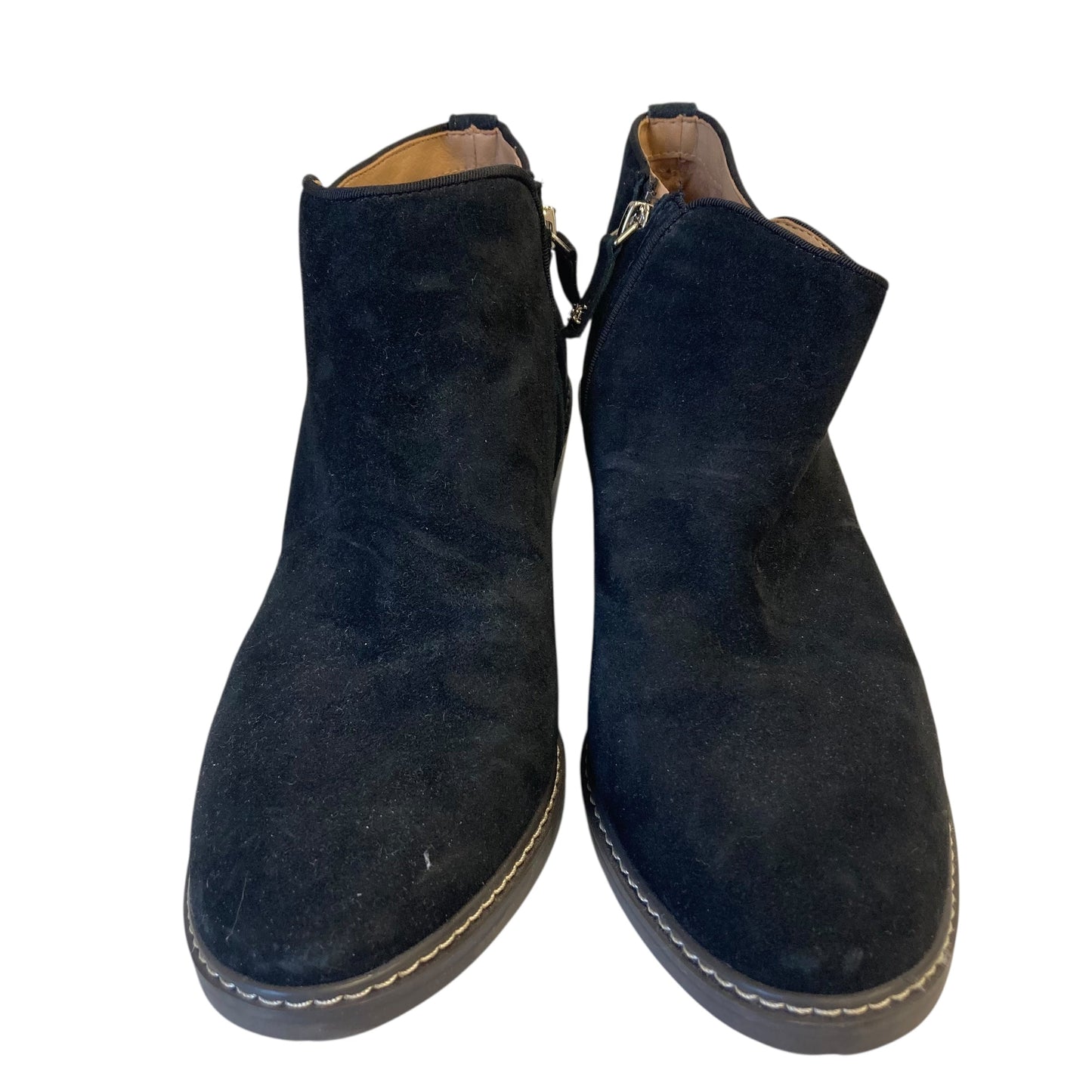 Boots Ankle Flats By Sam Edelman In Black, Size:9