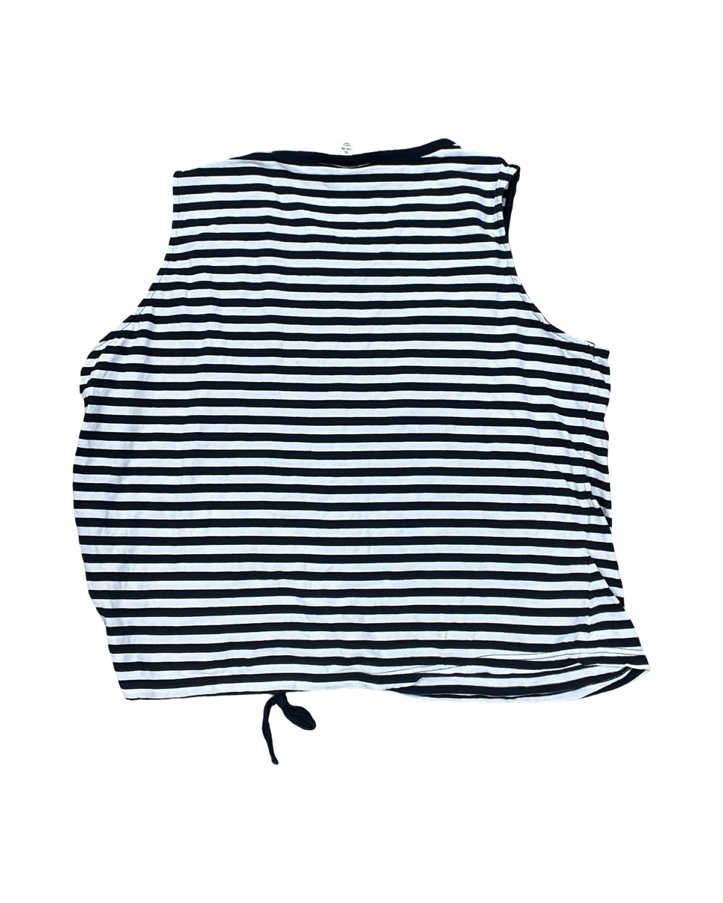 Tank Top By Time And Tru In Blue & White, Size:Xl