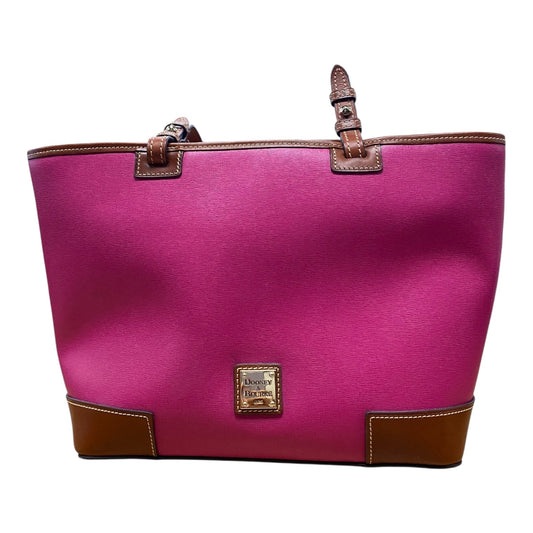 Handbag Designer By Dooney And Bourke In Pink, Size:Large