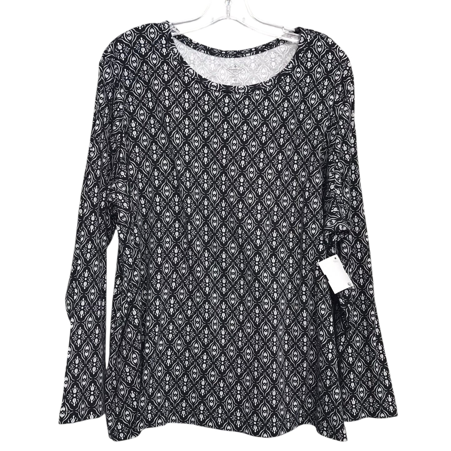 Top Ls By St Johns Bay In Black & White, Size:4X