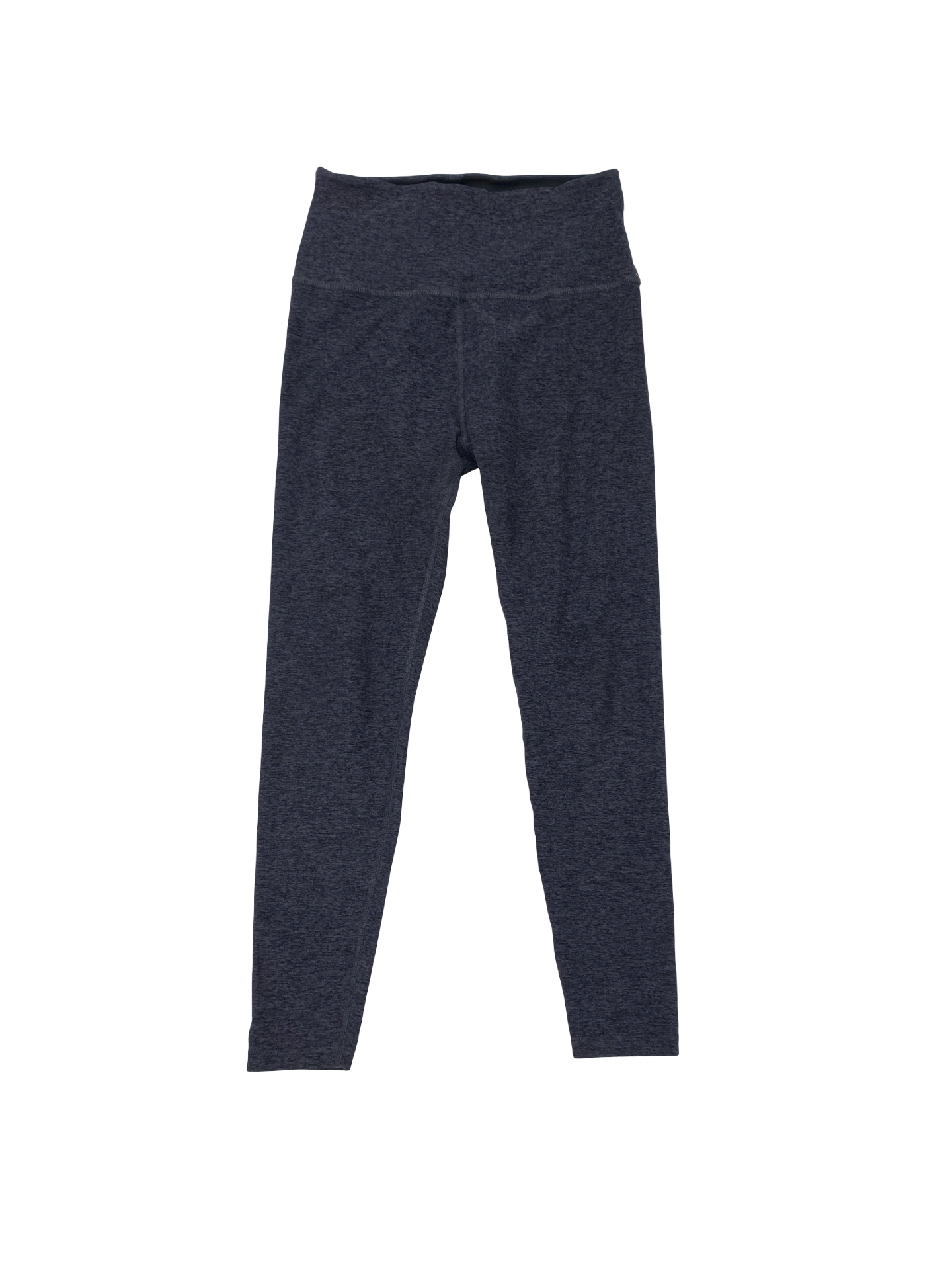 Athletic Leggings By Beyond Yoga In Grey & Purple, Size:L