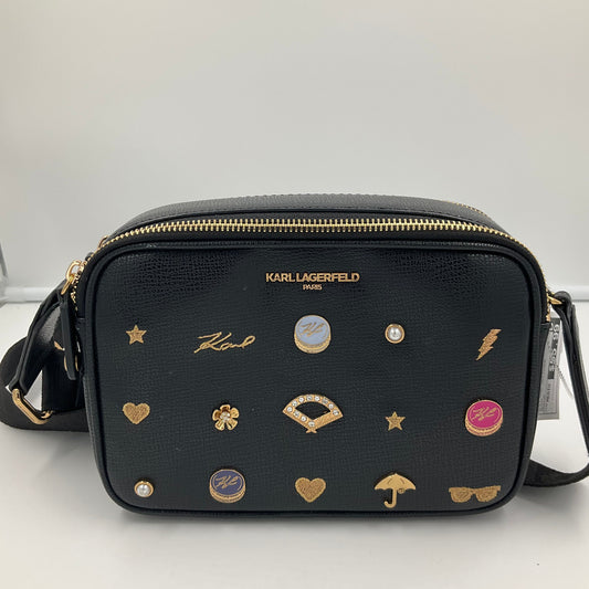 Belt Bag Designer By Karl Lagerfeld In Black, Size:Medium