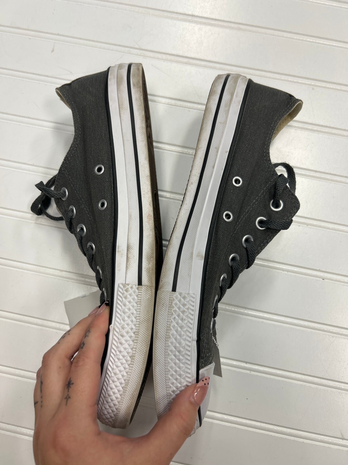 Shoes Sneakers By Converse In Grey, Size:13