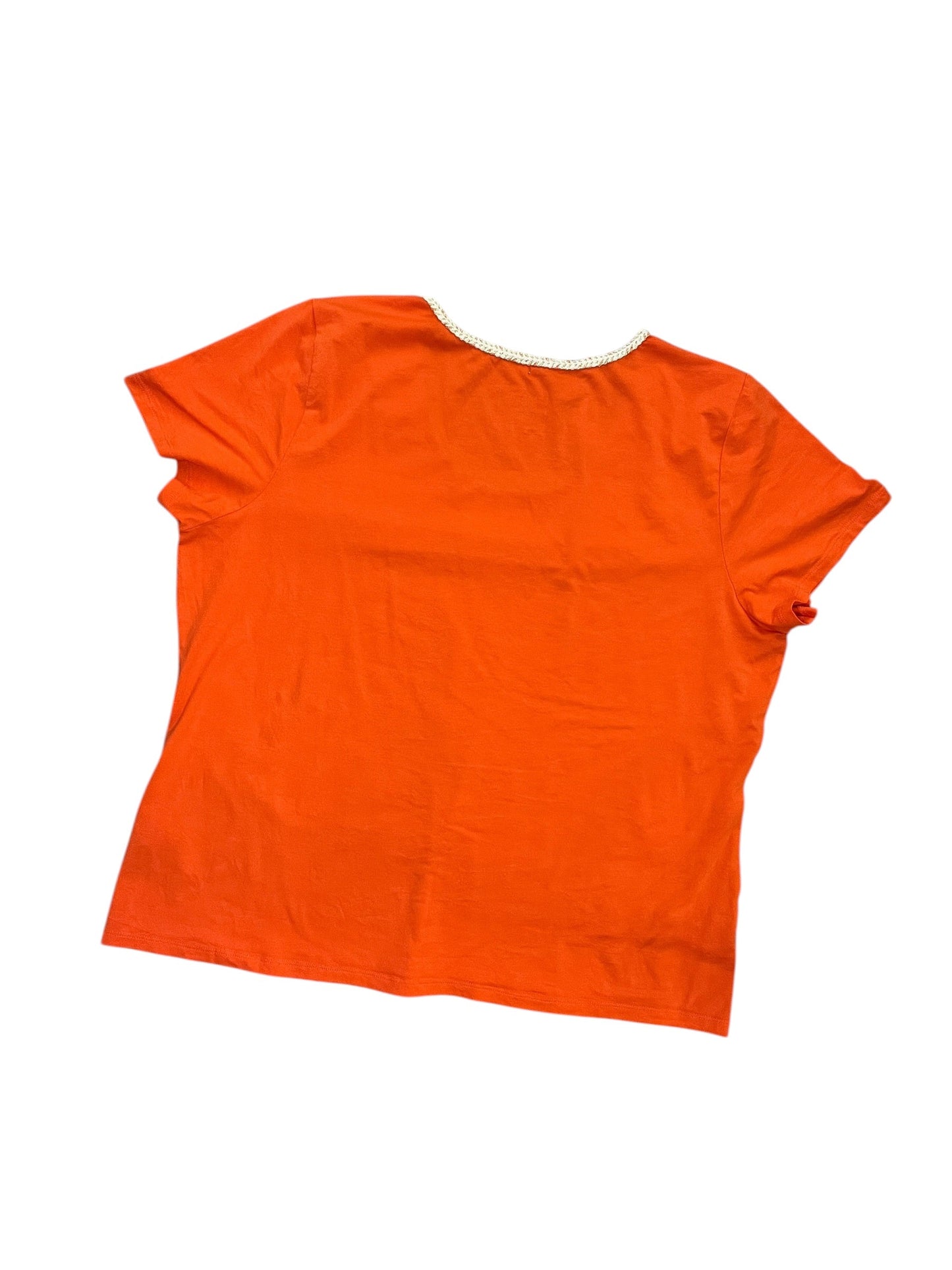 Top Ss By Candace Cameron Bure In Orange, Size:Xl