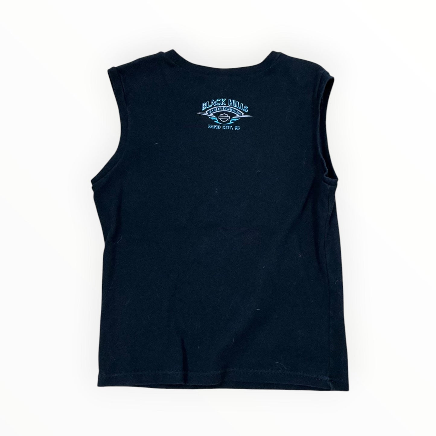 Top Sleeveless By Harley Davidson In Black, Size:Xl