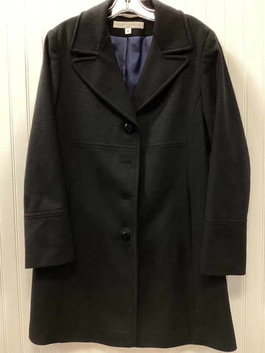 Coat Parka By Larry Levine In Black, Size:L