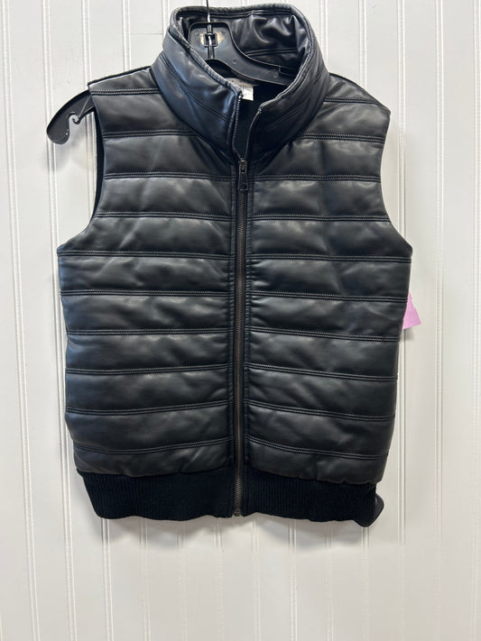 Vest Puffer & Quilted By Max Studio In Black, Size:S